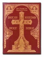 Douay Rheims Bible Book Cover