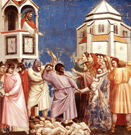 The Massacre of the Innocents Fresco by Giotto